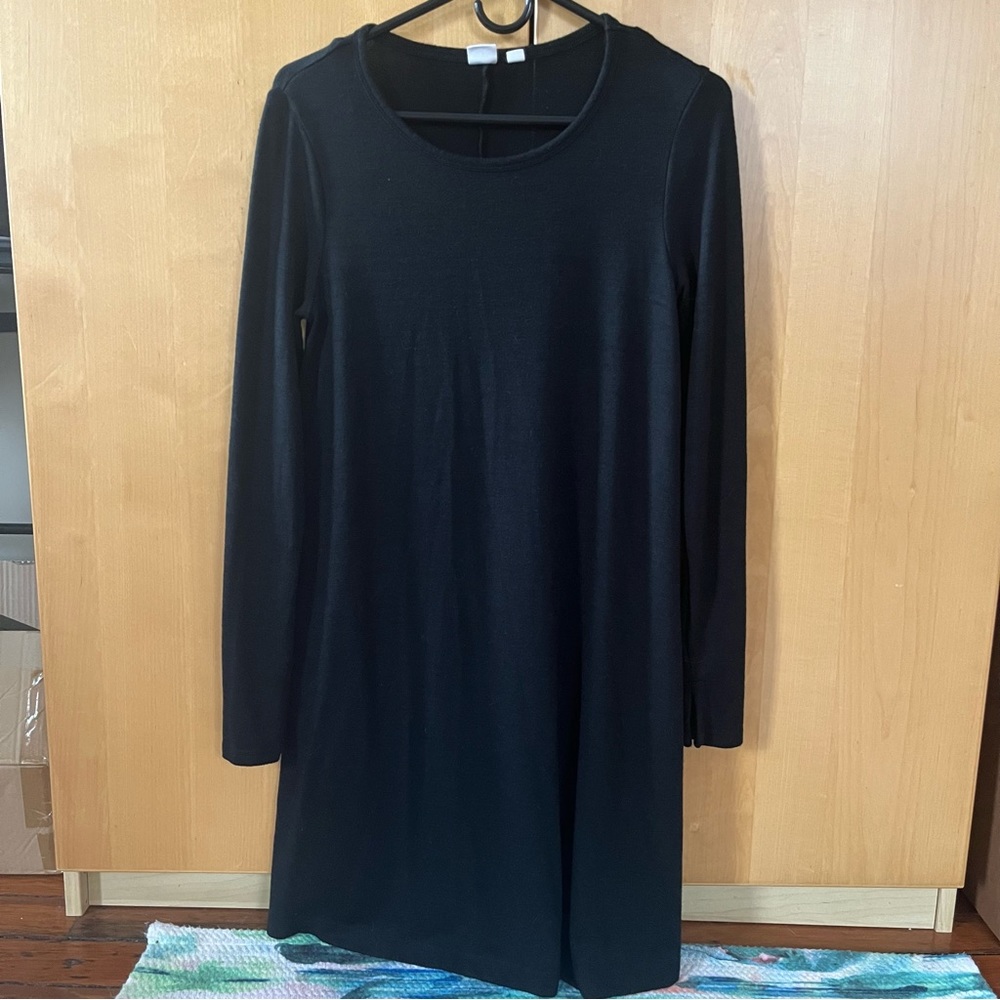 GAP black sweater dress